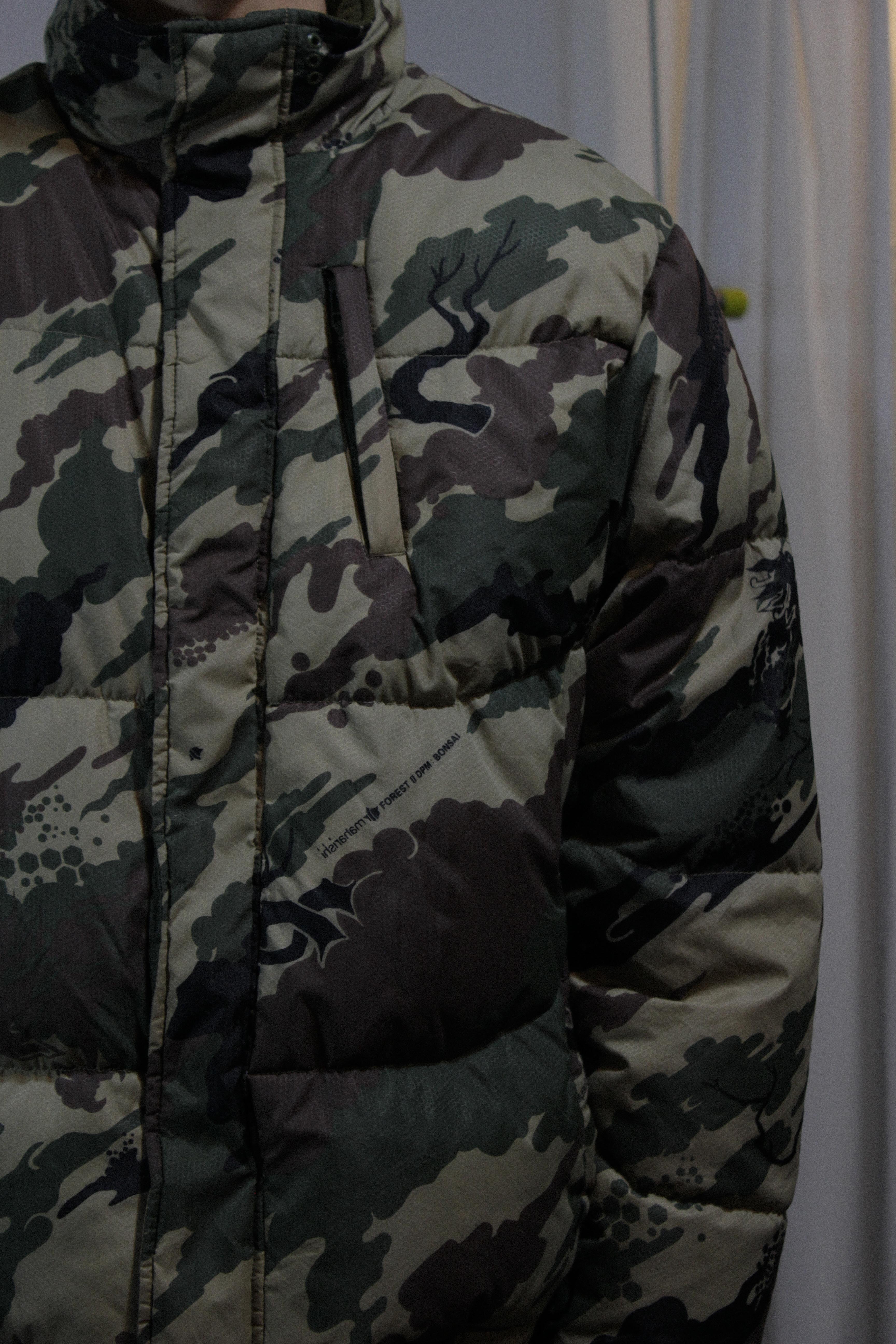 Maharishi FOREST Ⅱ BONSAI & DRAGON camo down jacket | Leave Maharishi FOREST Ⅱ BONSAI & DRAGON camo down jacket | Leave