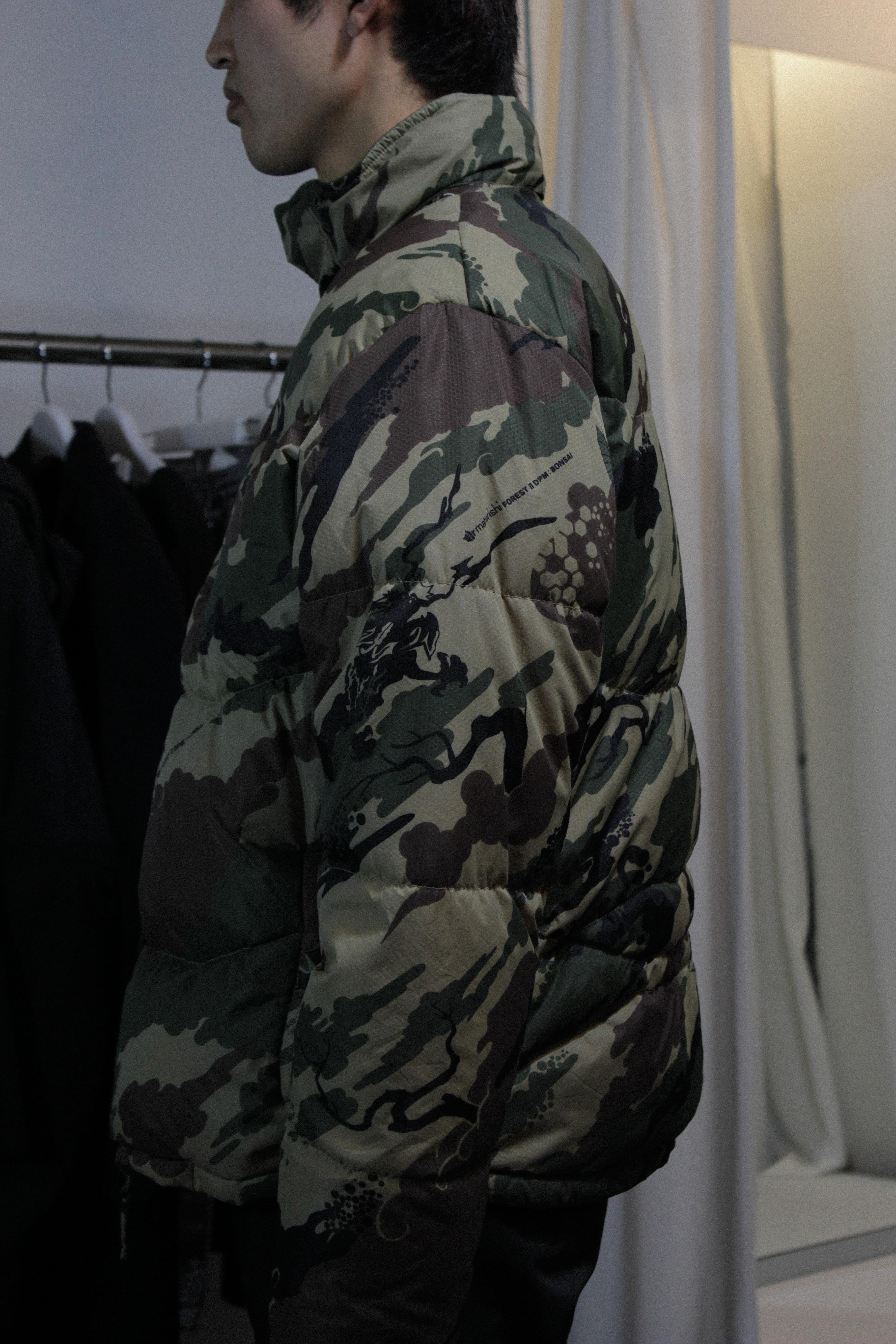 新品本物 Maharishi FOREST Ⅱ BONSAI & DRAGON camo down jacket | Leave ジャケット・アウター